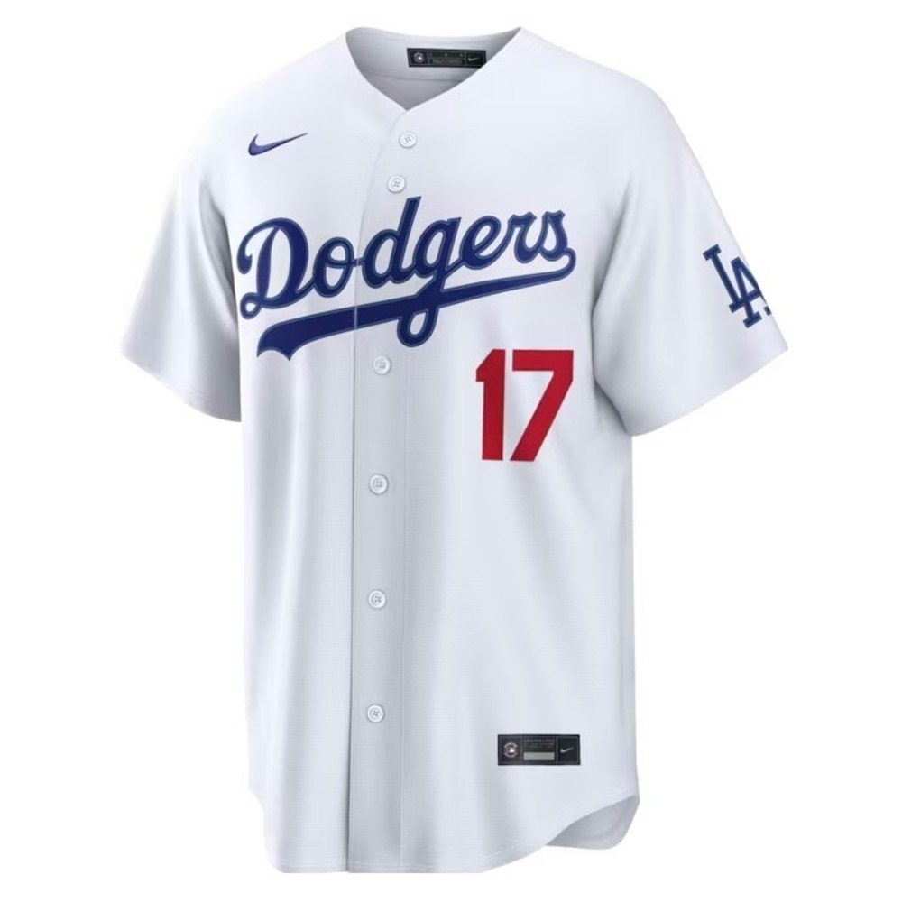 LA Dodgers Shohei Ohtani 17 MLB Jersey 40/Med. Nike Limited Los Angeles Home NWT